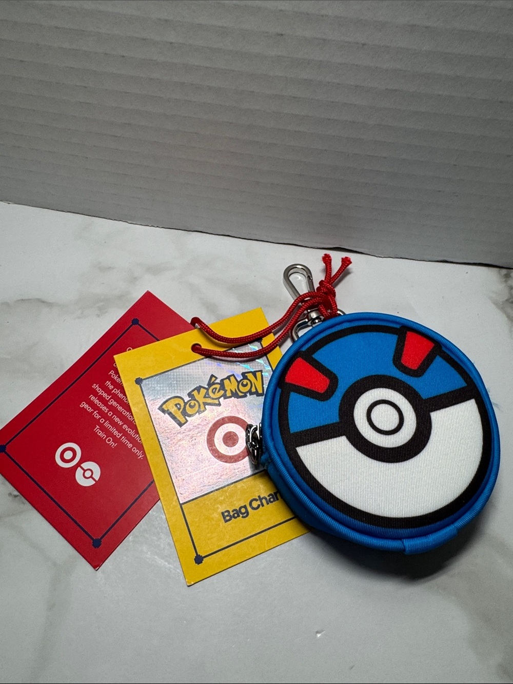 Target x Pokemon Blue Bag Charm. New with tags.